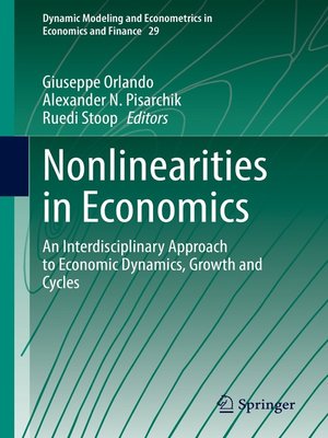 cover image of Nonlinearities in Economics